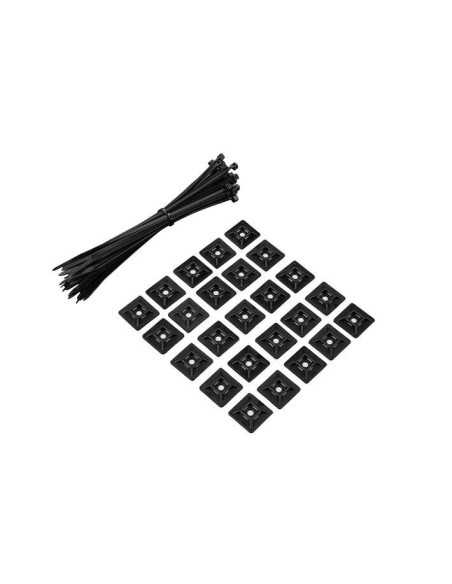 Rockboard Cable Set 50 CableTies & 25 CableTies Holder