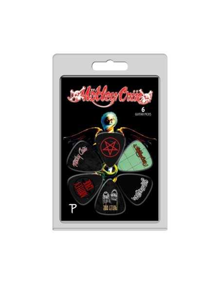 6 Pack Mötley Crüe Official Guitar Picks