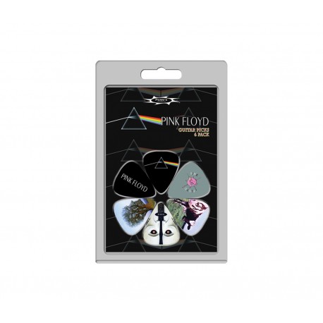 6 Pack Pink Floyd Official Guitar Picks