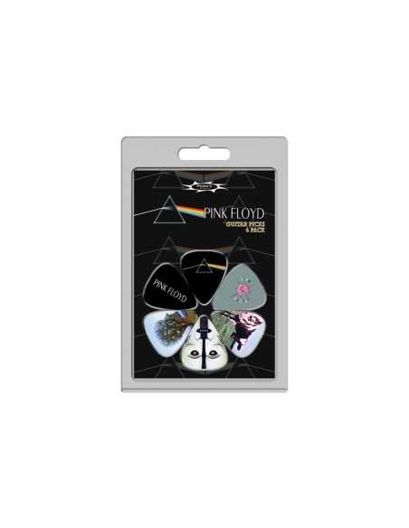 6 Pack Pink Floyd Official Guitar Picks