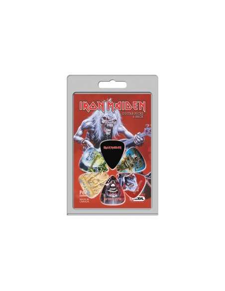 6 Pack Iron Maiden Official Guitar Picks