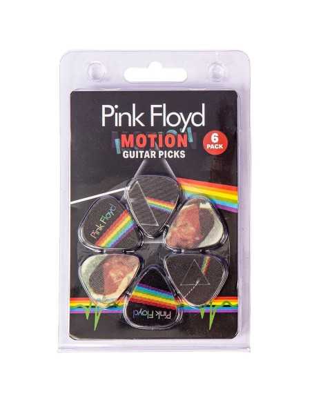 6 Pack Pink Floyd Official Motion Guitar Picks