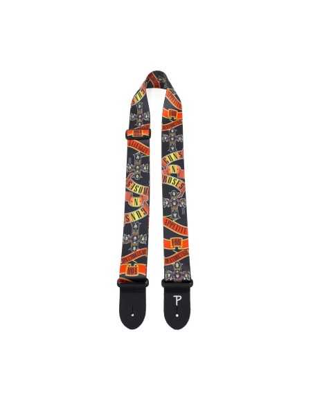 Perri's Leathers Guns N Roses Appetite For Destruction Polyester Guitar Strap