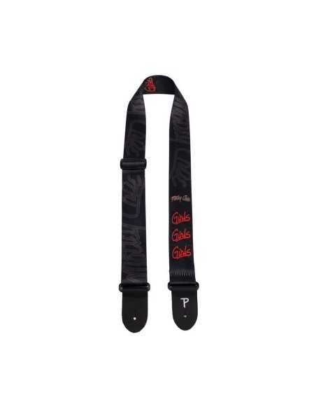 Perri's Leathers Official Mötley Crüe Girls Girls Girls Guitar Strap