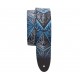 Perri's Leathers David Bollt “Mind's Eye” Printed Leather Guitar Strap