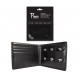 Perri's Leathers Black Genuine Leather Pick Holder Wallet