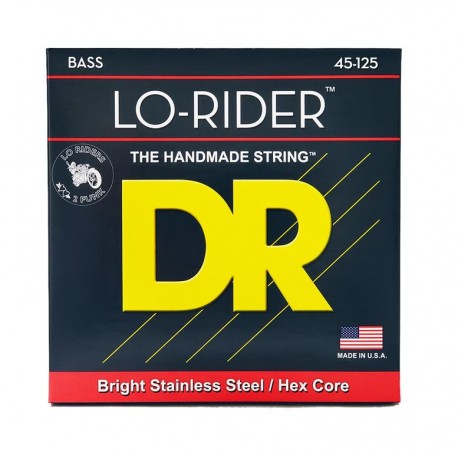 DR Strings Lo Rider MH5-45 Medium 5's