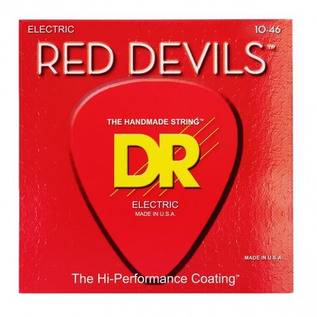 DR Strings Red Devils RDE10 Medium