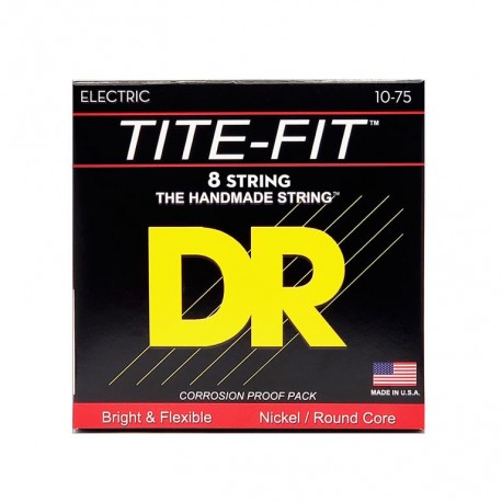 DR Strings TiteFit TF8/10 8 String Medium