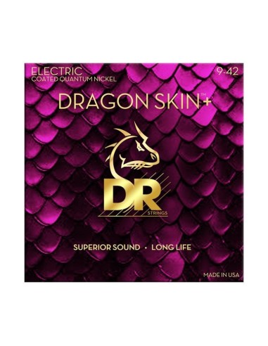 DR Dragon Skin+ Electric Guitar String 9-42