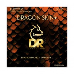 DR Dragon Skin+ Electric Guitar String 10-52