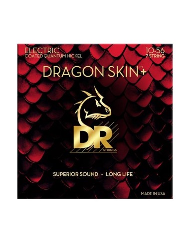 DR Dragon Skin+ Electric Guitar 7 String 10-56