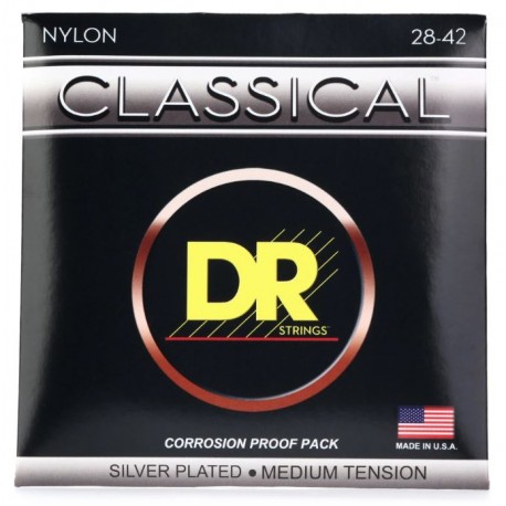 DR Classical Nylon Strings Medium 28-42