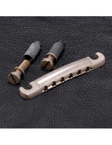 Gotoh GE101A-RLC Aged Nickel Stop tailpiece
