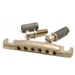 Gotoh GE101A-RLC Aged Nickel Stop tailpiece