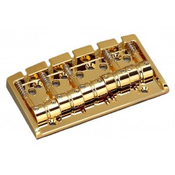 Gotoh 404SJ-5 Gold Bass bridge