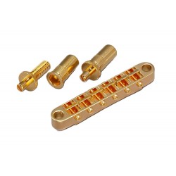 Gotoh GE103B-T Gold Guitar bridge