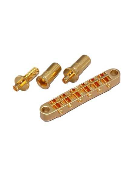 Gotoh GE103B-T Gold Guitar bridge