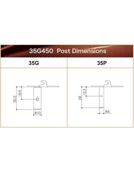 Gotoh 35G450 Nickel Classic machine heads