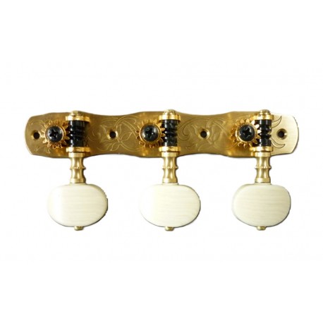 Gotoh 35G1800-2M Solid Brass Classic machine heads