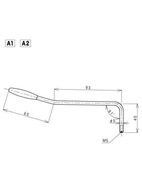 Gotoh A-1 Chrome Tremolo arm