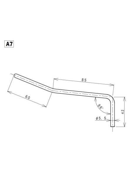 Gotoh A-7 Chrome Tremolo arm