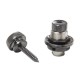 Gotoh SLR Cosmo Black Free lock strap pin