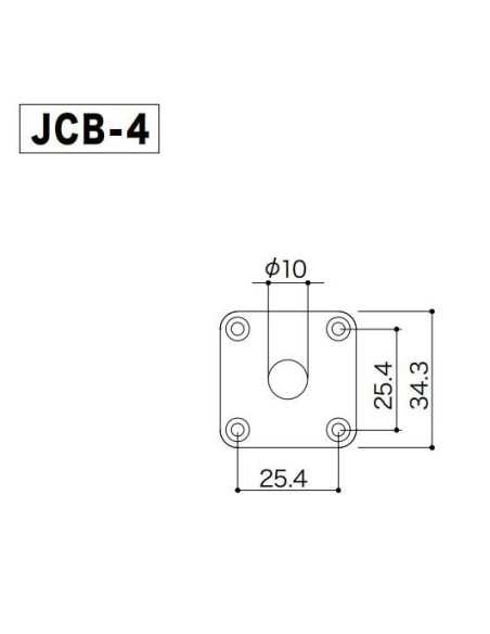 Gotoh JCB-4 Chrome Jack cover