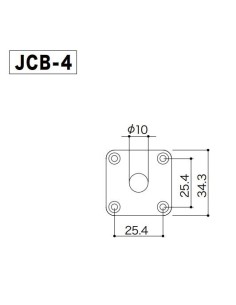 Gotoh JCB-4 Gold Jack cover 2