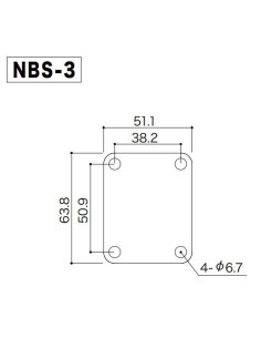 Gotoh NBS-3 Gold Neckplate 2