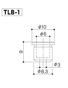 Gotoh TLB-1 Black String bushing set 2