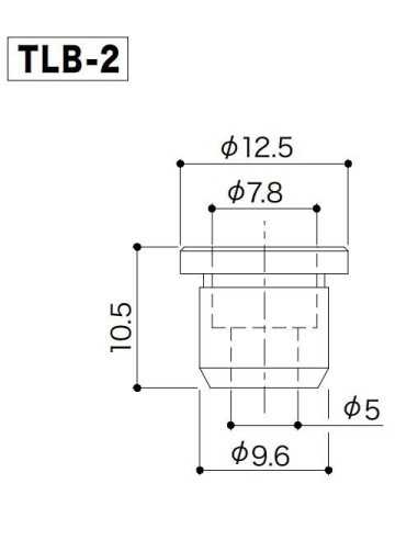 Gotoh TLB-2 Gold String bushing set