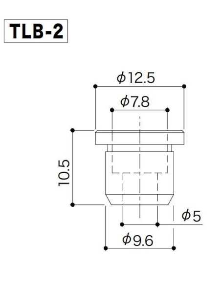 Gotoh TLB-2 Gold String bushing set