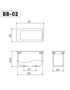 Gotoh BB-02 Battery box 2