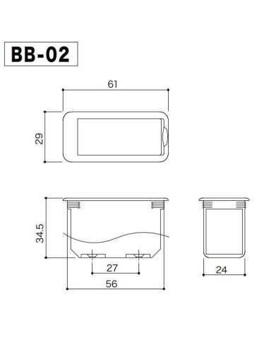 Gotoh BB-02 Battery box