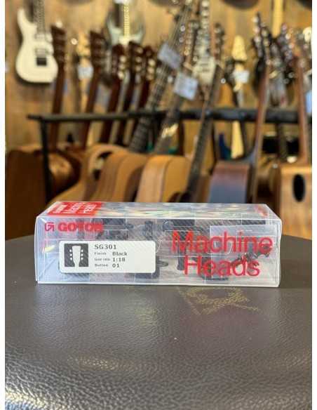 Gotoh SG301-01 Black Machine heads