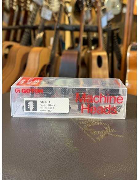 Gotoh SG381-07 Black Machine heads
