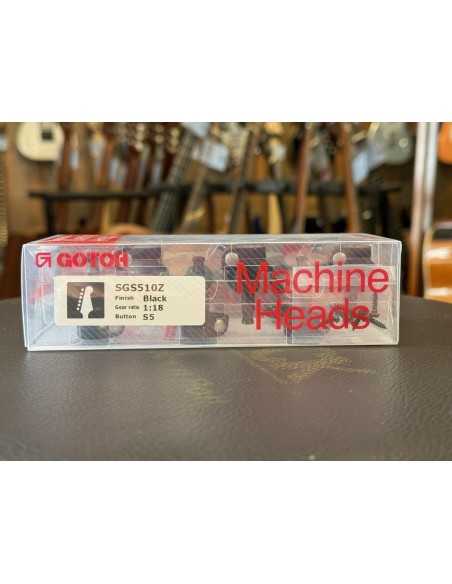 Gotoh SGS510Z-S5L Black Machine heads