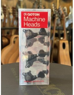 Gotoh SGS510Z-S5R Black Machine heads 2