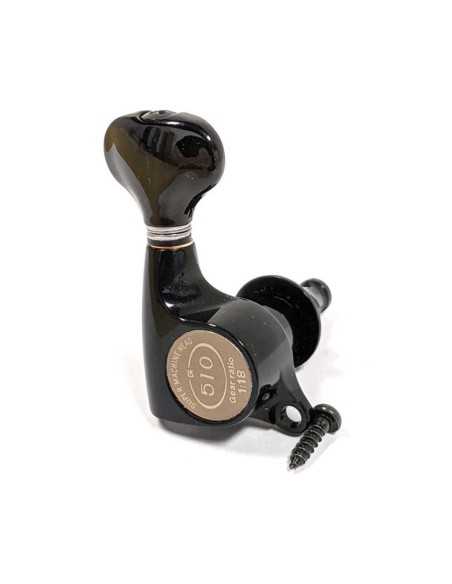 Gotoh SGS510Z-S5R Black Machine heads