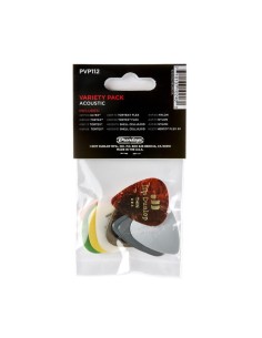 Dunlop PVP112 Acoustic Pick Variety Pack 2