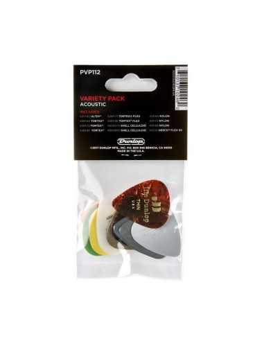 Dunlop PVP112 Acoustic Pick Variety Pack