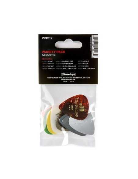 Dunlop PVP112 Acoustic Pick Variety Pack