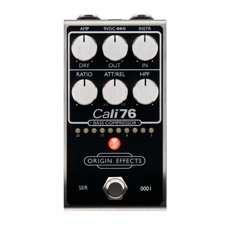 Origin Effects Cali76 Bass Compressor 64 Black Panel