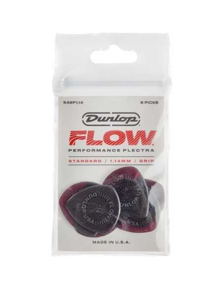 Dunlop Flow Standard Pick 1.14MM 6-Pack