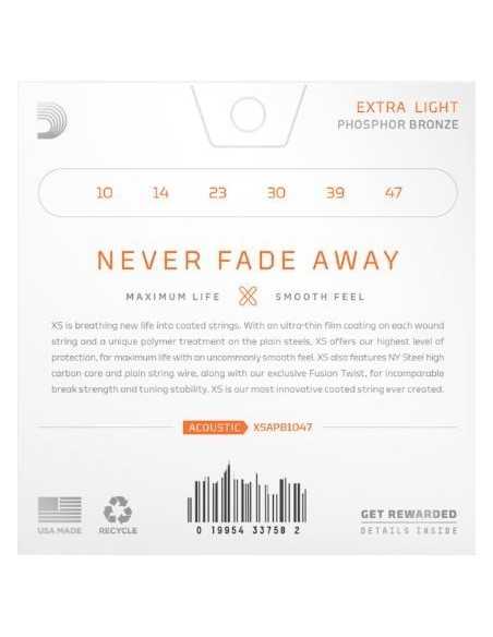 Daddario XS Acoustic PB1047