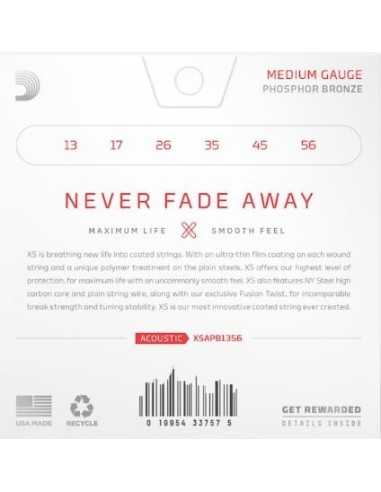 Daddario XS Acoustic PB1356