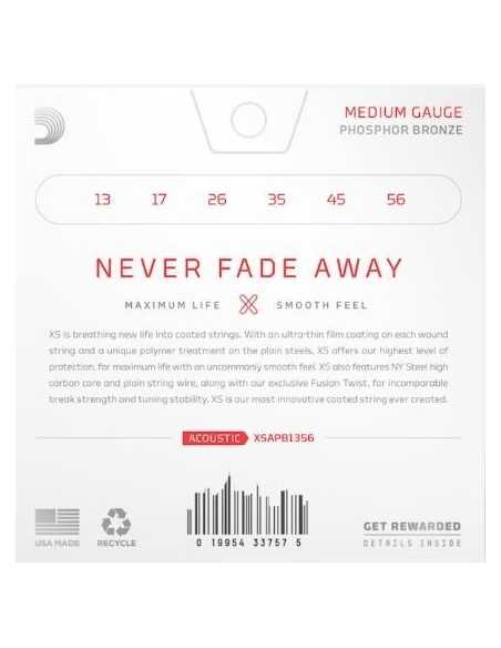 Daddario XS Acoustic PB1356