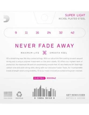 Daddario XS Electric 09-42