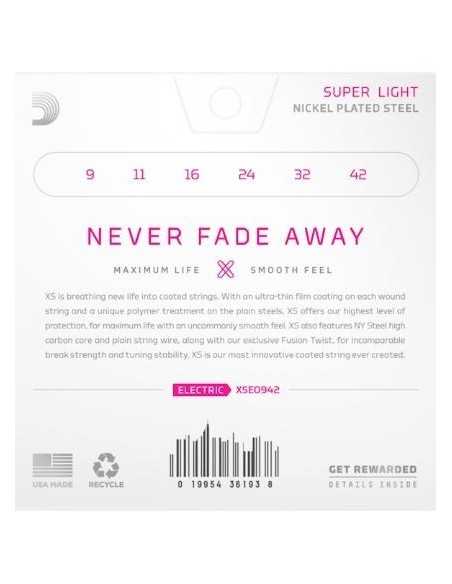 Daddario XS Electric 09-42